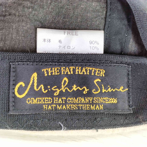 マイティーシャイン Mighty Shine スエード6パネルキャップ メンズ FREE