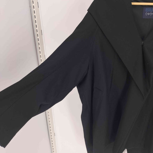 レギュレーションヨウジヤマモト REGULATION Yohji Yamamoto 24AW SAXONY R-HOODED CAPE COAT サクソニーRフード ケープ コート レディース JPN:2