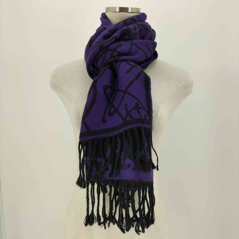 ヴィヴィアンウエストウッド Vivienne Westwood イタリア製 オーブ アクリルマフラー レディース