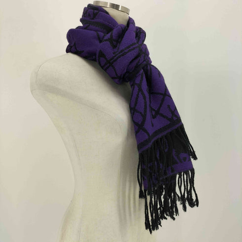 ヴィヴィアンウエストウッド Vivienne Westwood イタリア製 オーブ アクリルマフラー レディース