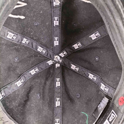 ヨウジヤマモトプールオム Yohji Yamamoto POUR HOMME ロゴ刺繍 ベースボールキャップ ブラック メンズ