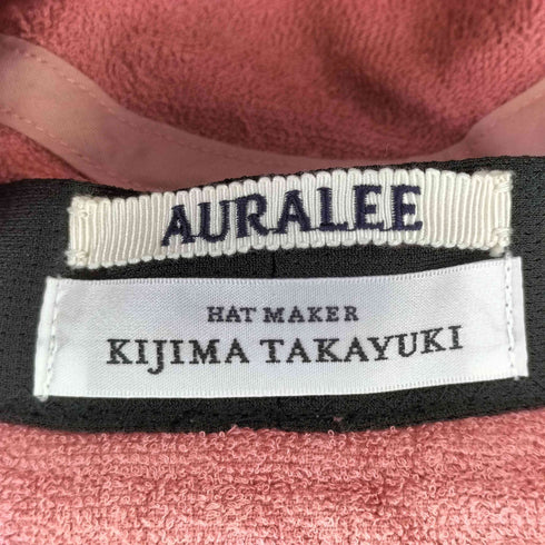 オーラリー AURALEE ORGANIC COTTON TERRY CLOTH BUCKET HAT メンズ M