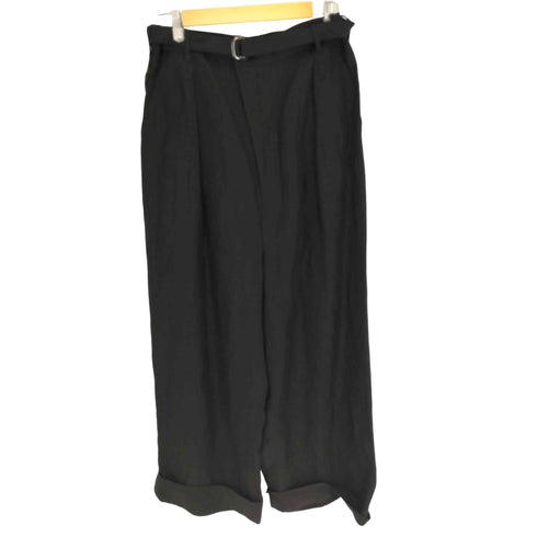 レギュレーションヨウジヤマモト REGULATION Yohji Yamamoto 25SS GABARDINE R-MACKIN LOOSE PANTS ギャバジン R-MACKIN ルーズパンツ メンズ JPN:3