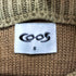 COOS ダメージ加工切り返しニット メンズ import:S