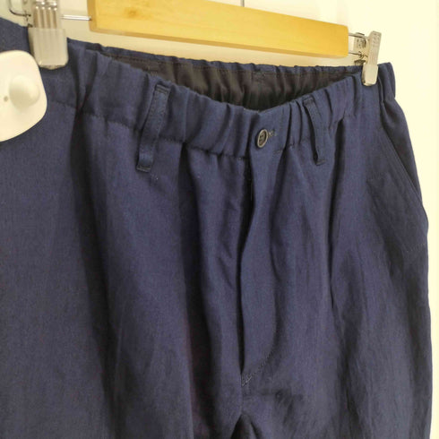 ヨウジヤマモトプールオム Yohji Yamamoto POUR HOMME 25SS double stitch rubber pants ダブル ステッチ ゴム パンツ メンズ JPN:1