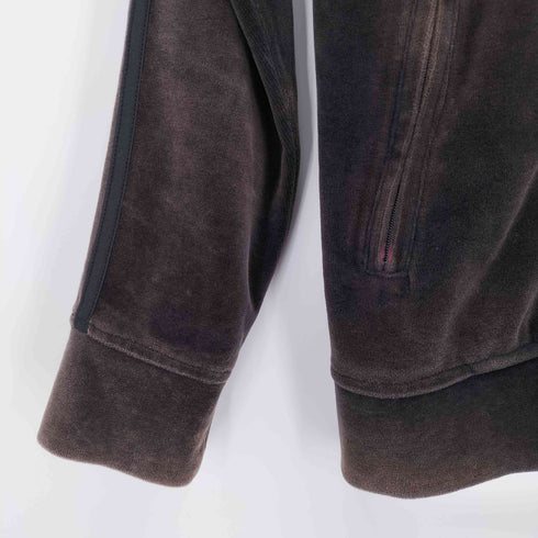 ユニクロ UNIQLO 00S サイドライン ベロア トラックジャケット メンズ JPN:S