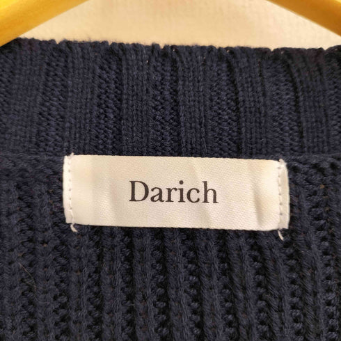 ダーリッチ Darich 23AW エンブロイダリー ニット カーディガン レディース FREE