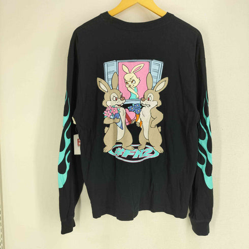 エフアールツー FR2 袖 両面プリント L/S Tシャツ メンズ JPN:M