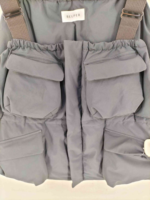 ベルパー BELPER 23aw 4ポケットダウンベスト メンズ FREE