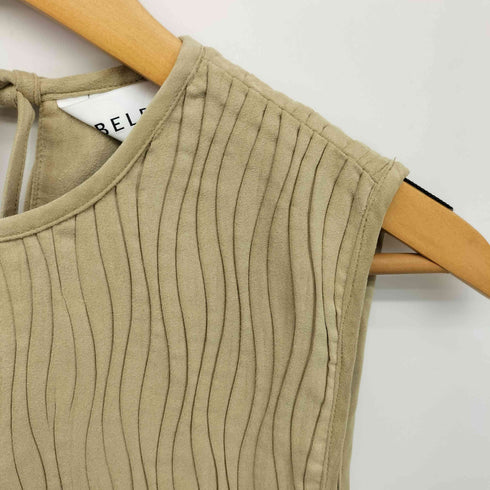 ベルパー BELPER PLEATED STRAIGHT DRESS レディース FREE
