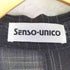 SENSO UNICO ストライプチェック シアージャケット レディース 12-B