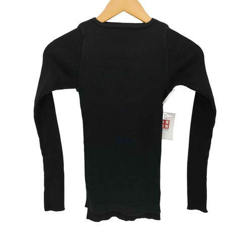 オーラリー AURALEE 別注 RIB BOAT NECK L/S TEE レディース JPN:0