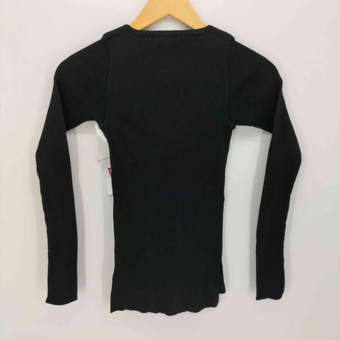 オーラリー AURALEE 別注 RIB BOAT NECK L/S TEE レディース JPN:0