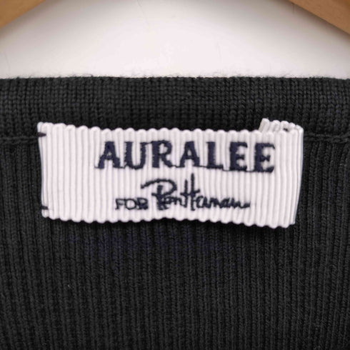 オーラリー AURALEE 別注 RIB BOAT NECK L/S TEE レディース JPN:0