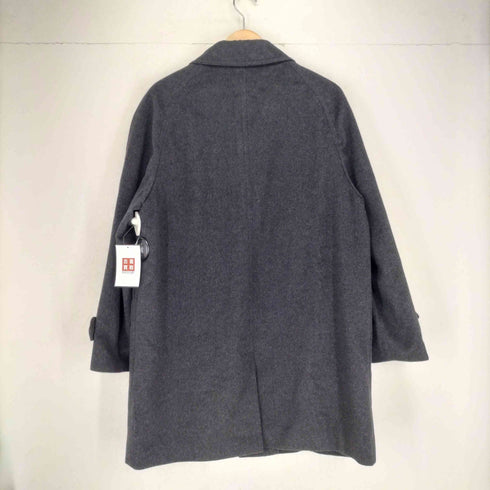 silverwoods 比翼カシミヤ100ステンカラーコート メンズ 92 A5