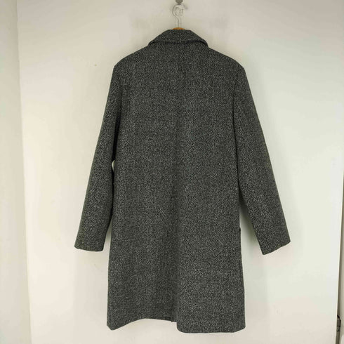 ヘザー柄 チェスターコート メンズ 4XL