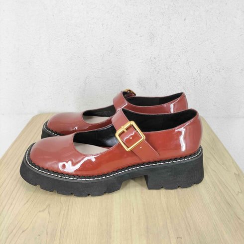 チャールズアンドキース CHARLES&KEITH メタリックバックル メリージェーンシューズ レディース 37