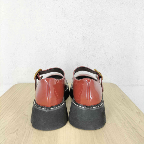 チャールズアンドキース CHARLES&KEITH メタリックバックル メリージェーンシューズ レディース 37