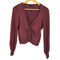 ローラアシュレイ LAURA ASHLEY ラメリブカーディガン レディース import:XS