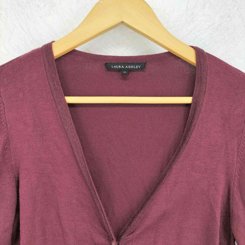 ローラアシュレイ LAURA ASHLEY ラメリブカーディガン レディース import:XS