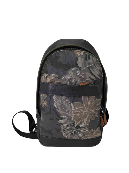 コーチ COACH ハワイアン PVC レザーボディバッグ メンズ ONE SIZE