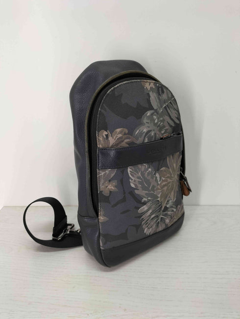 コーチ COACH ハワイアン PVC レザーボディバッグ メンズ ONE SIZE