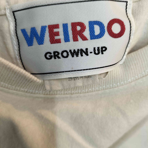 ウィアード WEIRDO × SURFA SAM SAM S/S T-SHIRTS サーファーサム バックプリント クルーネック半袖Tシャツ カットソー メンズ S