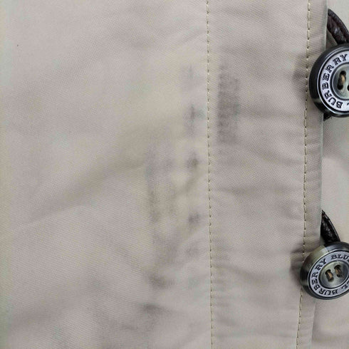 バーバリーブルーレーベル BURBERRY BLUE LABEL ウールライナー&ファー付ショートトレンチコート レディース 38
