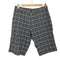 バーバリーブラックレーベル BURBERRY BLACK LABEL チェック柄 サイドポケット ウール ショーツ メンズ 79