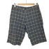 バーバリーブラックレーベル BURBERRY BLACK LABEL チェック柄 サイドポケット ウール ショーツ メンズ 79