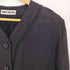 イッセイミヤケ ISSEY MIYAKE 1997 90s リネン ノーカラーベースボールシャツ ジャケット レディース JPN:M