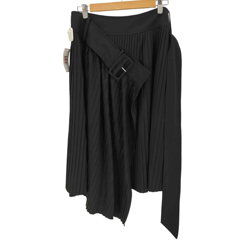 ロック rokh ウールブレンドベルトディテールスカート レディース JPN:42