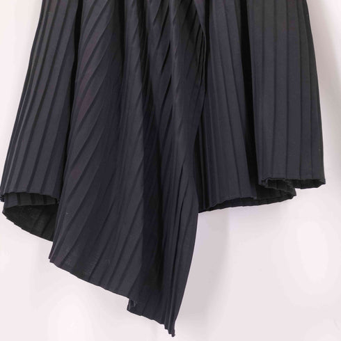 ロック rokh ウールブレンドベルトディテールスカート レディース JPN:42