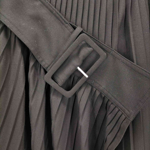 ロック rokh ウールブレンドベルトディテールスカート レディース JPN:42