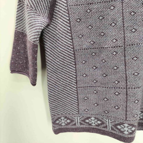 バッカ BACCA ノルディック柄 2WAYニット レディース JPN:S