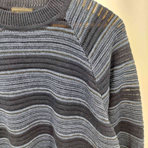 バイグラッドハンド BY GLADHAND Voyage L/S Raglan Sweater ボヤージュ ラグランスリーブ 3D リネンニット セーター メンズ L