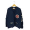 ウィアード WEIRDO CHARLIE CARDIGAN NAVY チャーリー レタードウールニット カーディガン メンズ L