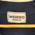 ウィアード WEIRDO CHARLIE CARDIGAN NAVY チャーリー レタードウールニット カーディガン メンズ L