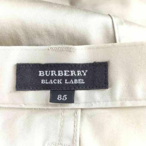 バーバリーブラックレーベル BURBERRY BLACK LABEL ジップフライチノパン メンズ 85