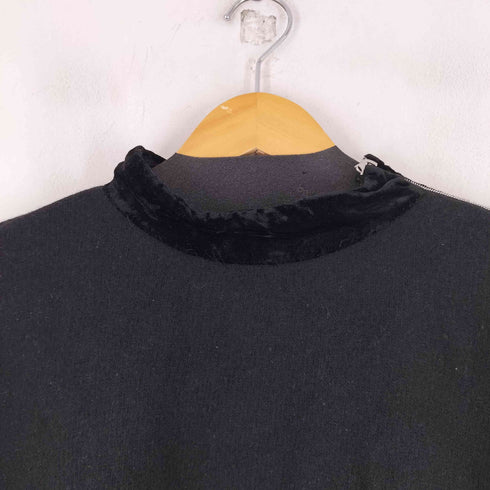 ジャンフランコフェレ GIANFRANCO FERRE サイドジップ ベロア切り替え トップス メンズ