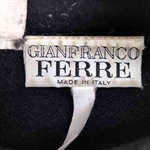 ジャンフランコフェレ GIANFRANCO FERRE サイドジップ ベロア切り替え トップス メンズ