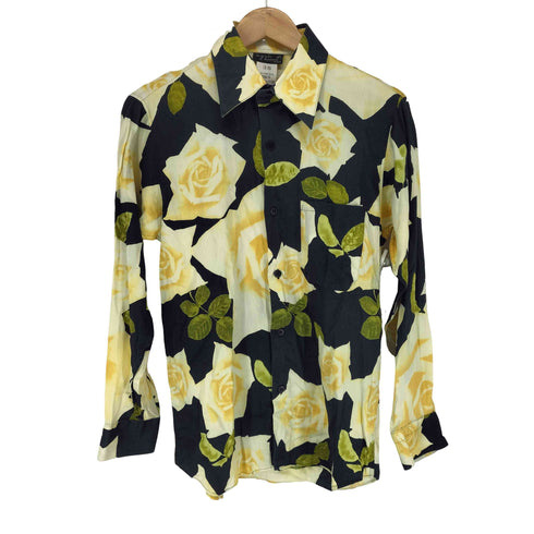 アニエスベーオム Agnes b.homme フラワープリントシャツ メンズ  38