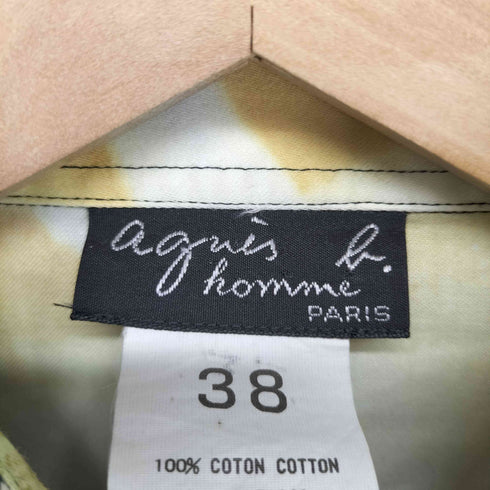 アニエスベーオム Agnes b.homme フラワープリントシャツ メンズ  38