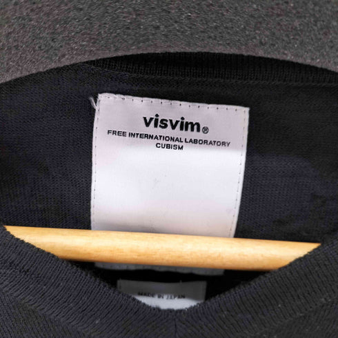 ビズビム VISVIM デニムエルボーパッチ付きVネックニット メンズ JPN:2