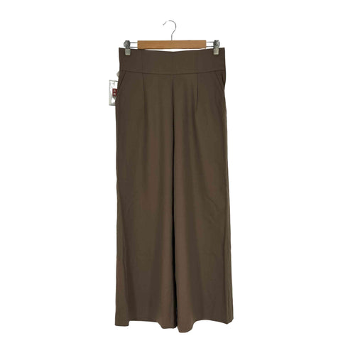 ユナイテッドアローズグリーンレーベルリラクシング UNITED ARROWS green label relaxing サキソニー ハイウエスト ワイド パンツ レディース JPN:40