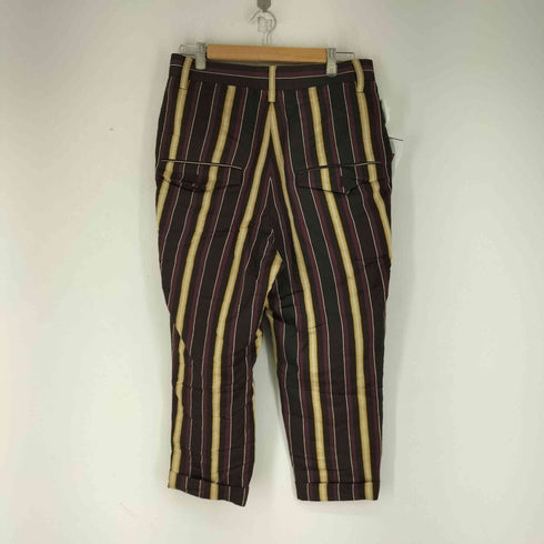 イロコイ Iroquois ストライプ 3タック アンクルパンツ メンズ JPN:1