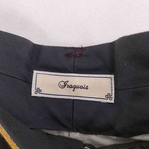 イロコイ Iroquois ストライプ 3タック アンクルパンツ メンズ JPN:1