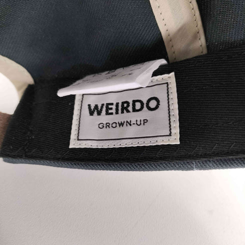 ウィアード WEIRDO FUCK U BASEBALL CAP ファックユー パッチデザイン ベースボール キャップ メンズ F