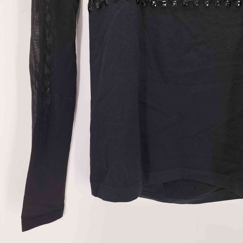 Wolford シアー切り替え L/S カットソー レディース