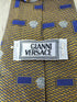 ジャンニヴェルサーチ GIANNI VERSACE 人物刺繍シルクネクタイ メンズ